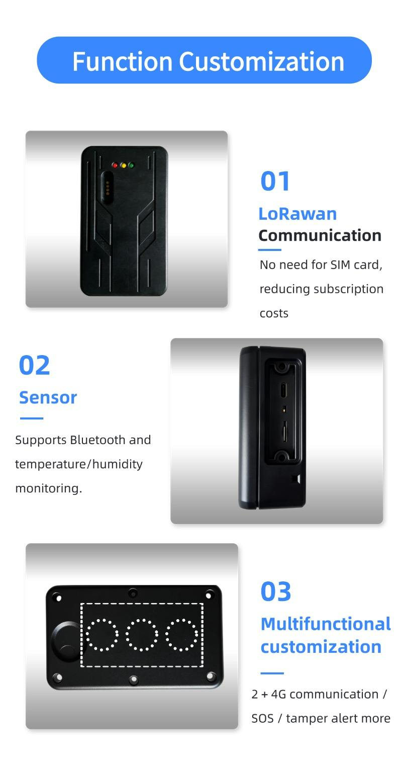 LoRa+4G Real-Time GPS Tracker